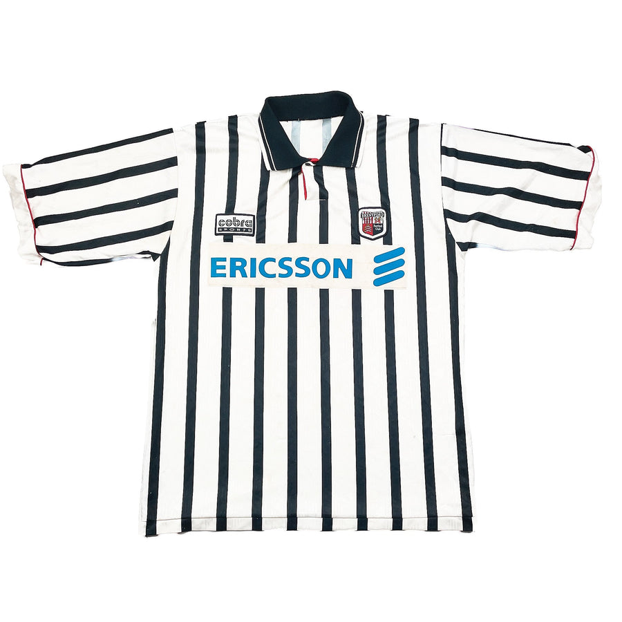 1996/98 Brentford #12 *Issue de partido* Camiseta de visitante (L) Cobra Sports