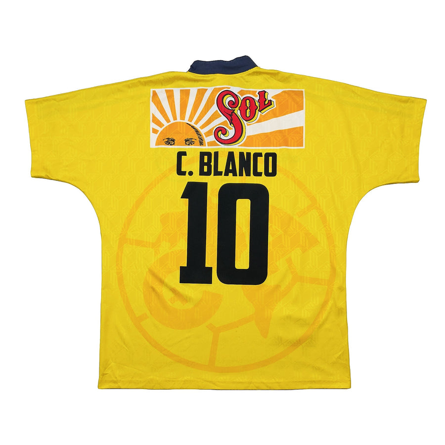 Camiseta de local 1996/98 Club América C.Blanco #10 (XL) Adidas