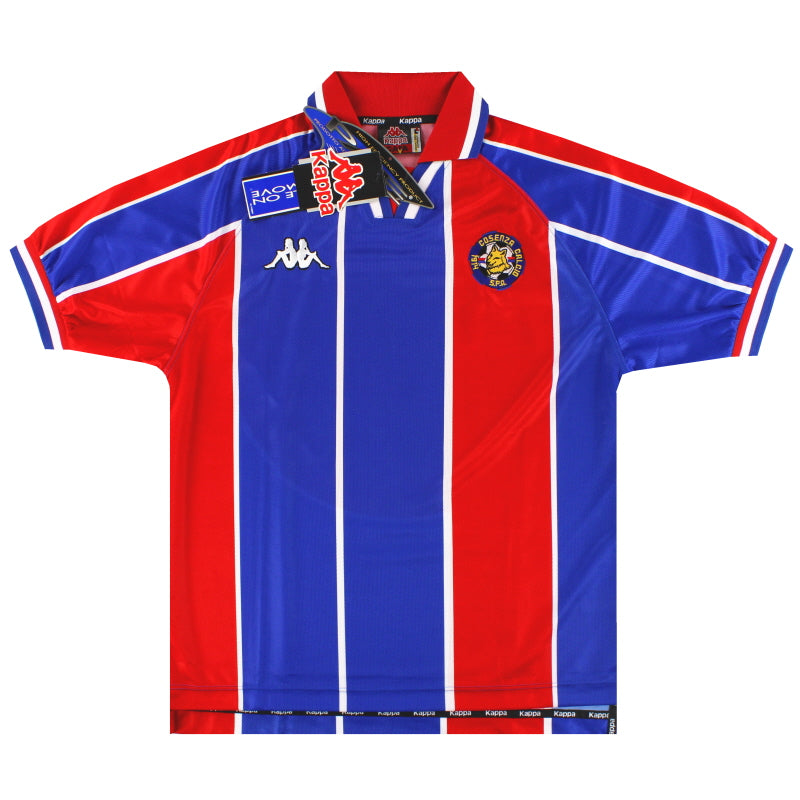 1997-00 Cosenza Kappa Camiseta Local *con etiquetas* L