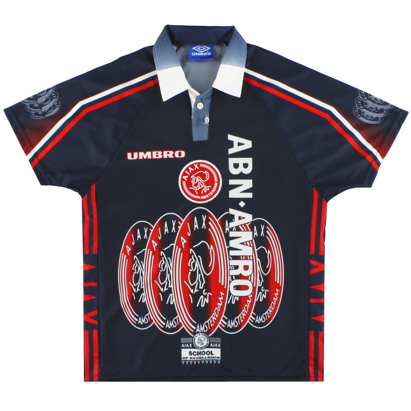 Camiseta de visitante Umbro del Ajax 1997-98 *Impecable* M
