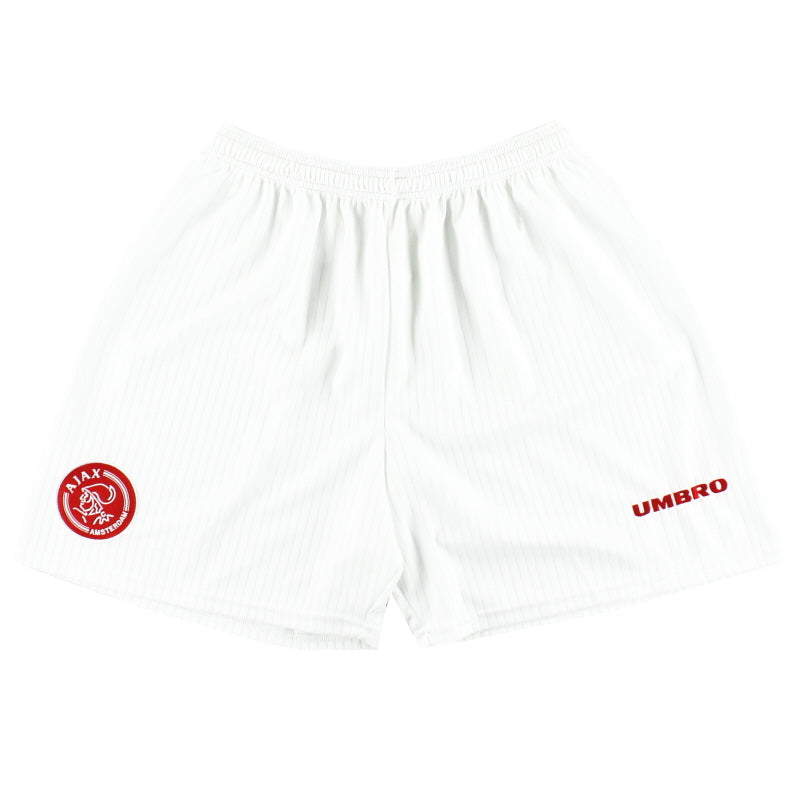1997-98 Ajax Umbro Pantalones Cortos Local L