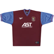 Camiseta de local Reebok del Aston Villa 1997-98 Yorke #10