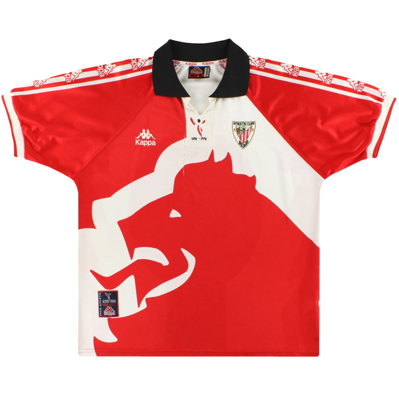 Camiseta Kappa del Athletic de Bilbao de la temporada 1997-98, talla L