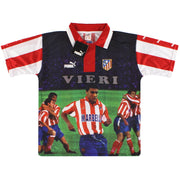 Camiseta gráfica Puma Atlético de Madrid 1997-98 Vieri #9 *con etiquetas* S