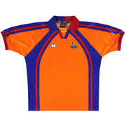 Camiseta Europea Kappa Visitante del Barcelona 1997-98 *Impecable* M