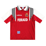 Camiseta de visitante del Deportivo adidas 1997-98 Talla L. Boys