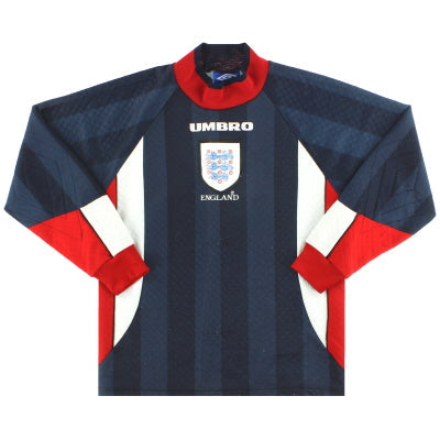 1997-98 Inglaterra Umbro Camiseta de Portero J