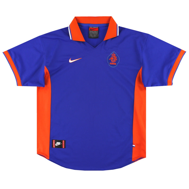 1997-98 Holanda Nike Camiseta de Visitante *Impecable* XL