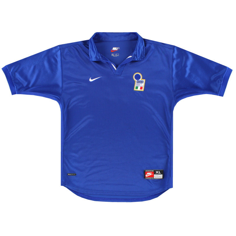 Camiseta de Local Italia Nike #7 XL.Niños 1997-98