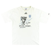 1997-98 Lausanne Sport adidas 'Finale Coupe Suisse' Camiseta Gráfica L