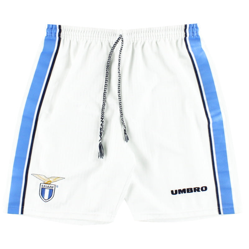 1997-98 Lazio Umbro Pantalones cortos locales L