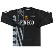 1997-98 Lumezzane Hummel Camiseta de Jugador Tercera Manga Larga #18 XL