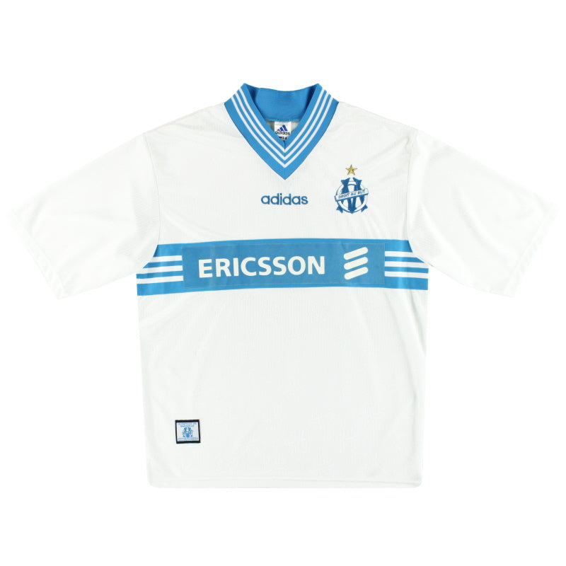 1997-98 Marseille adidas Home Shirt M
