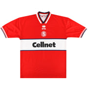 1997-98 Middlesbrough Errea Home Shirt L