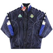 Chaqueta acolchada de chándal Kappa del Real Betis 1997-98 *con etiquetas* L