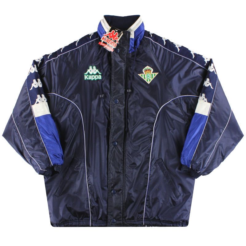 Chaqueta acolchada de chándal Kappa del Real Betis 1997-98 *con etiquetas* L