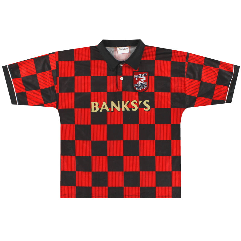 Camiseta de local del Walsall 1997-98 *Impecable* XL