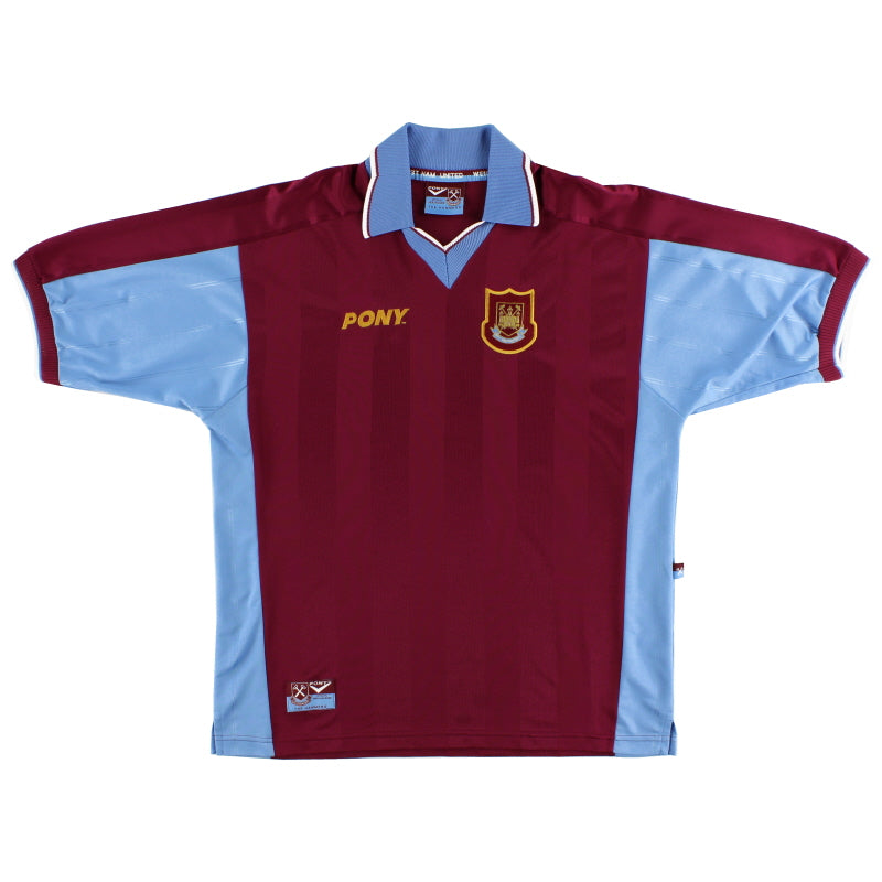 1997-98 Camiseta Local West Ham Pony M