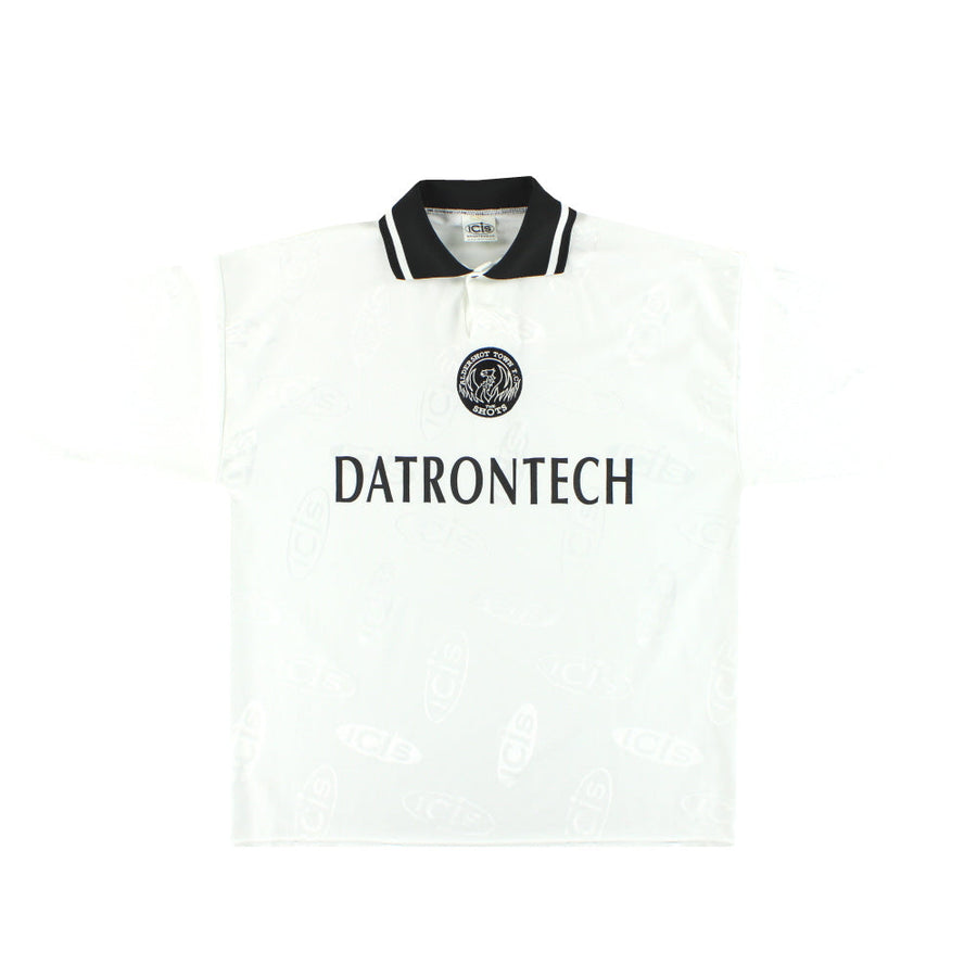 Camiseta de visitante Icis del Aldershot Town 1997-98 Talla XL