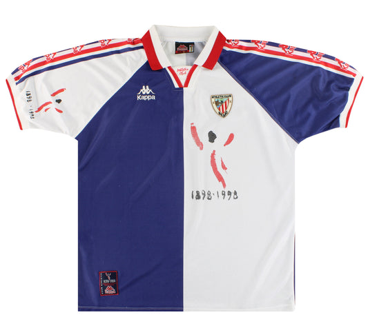 1997-98 Athletic Bilbao Kappa Centenary Away Shirt XL