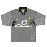 Camiseta Nike del Borussia Dortmund de Visitante 1997-98 Manga Larga XL