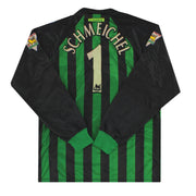 Camiseta de portero del Manchester United Umbro 1997-98 Schmeichel #1 *Impecable* Talla L