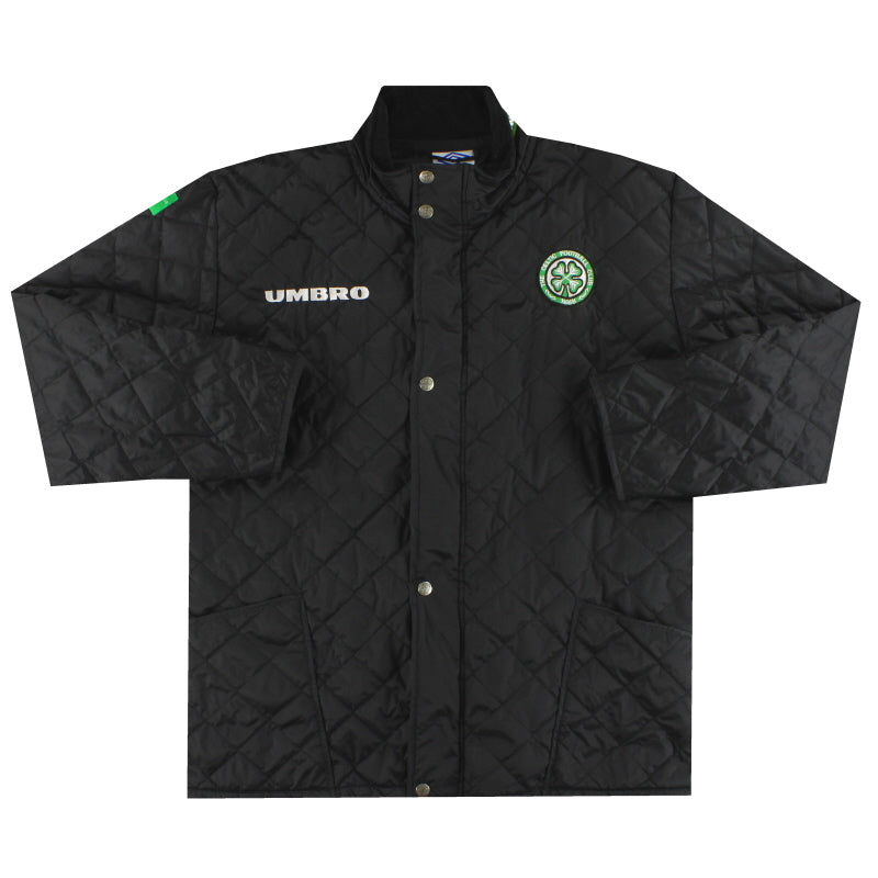 1997-99 Abrigo acolchado Umbro del Celtic *Excelente* L
