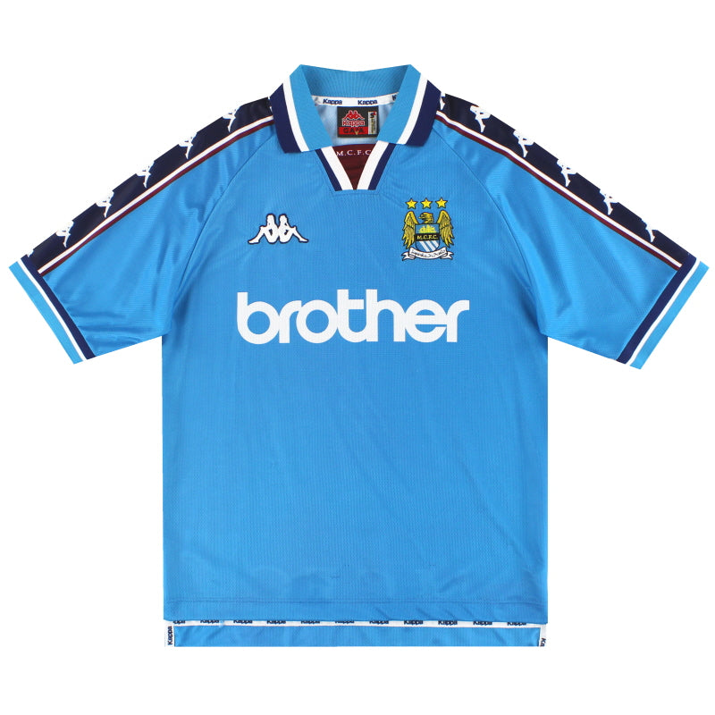 1997-99 Manchester City Kappa Camiseta de local L