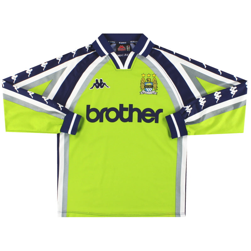 1997-99 Manchester City Kappa Goalkeeper Shirt M