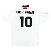 1997-99 Manchester United Umbro Camiseta de visitante Sheringham #10 XL