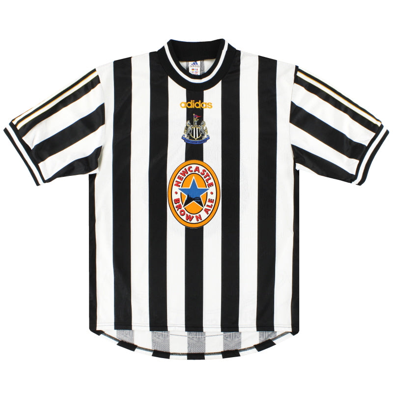 1997-99 Newcastle adidas Camiseta Local *Impecable* M