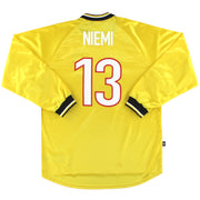 1997-99 Camiseta de Portero Nike Rangers Niemi #13 L