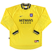 1997-99 Rangers Nike Camiseta de Portero L