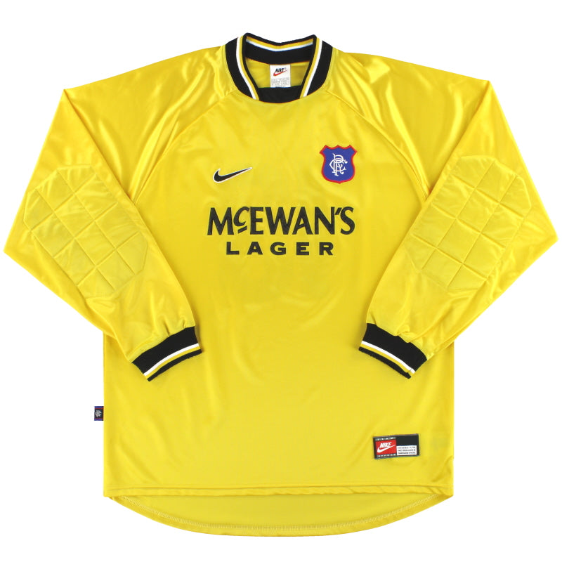 1997-99 Rangers Nike Camiseta de Portero L
