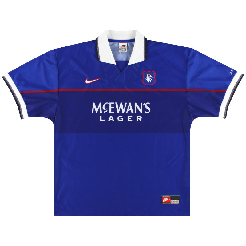Camiseta Nike de local de los Rangers 1997-99 *Como Nueva* XL