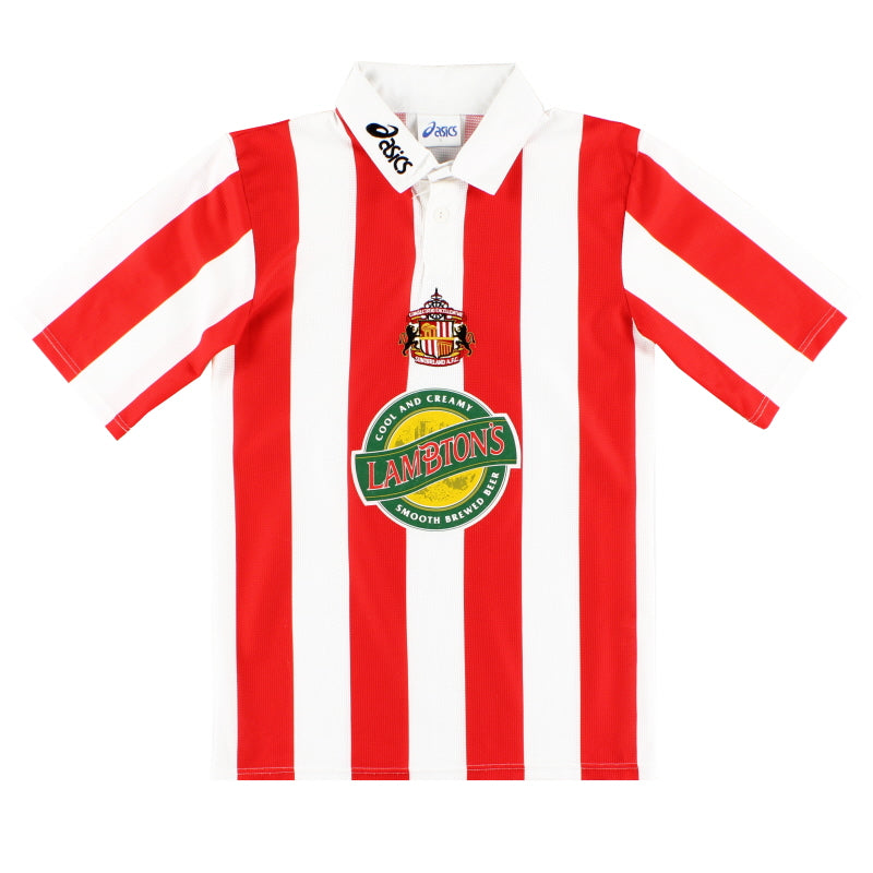 1997-99 Sunderland Asics Home Shirt M