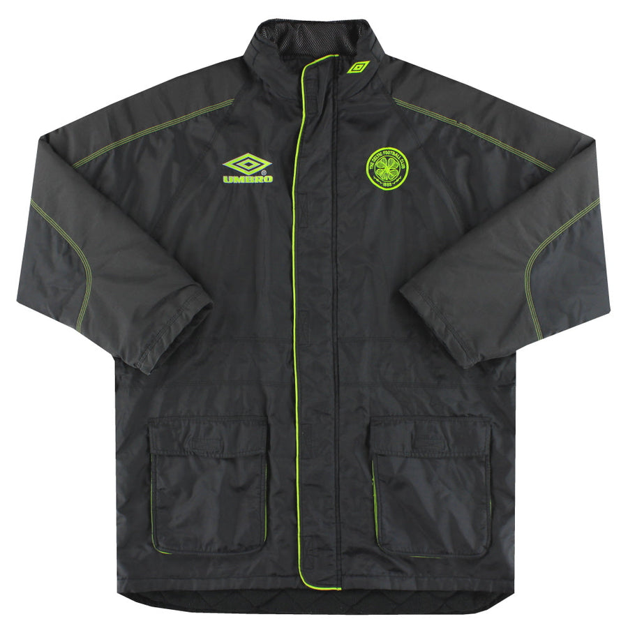1997-99 Celtic Umbro Bench Coat XL - Classic Football Kit