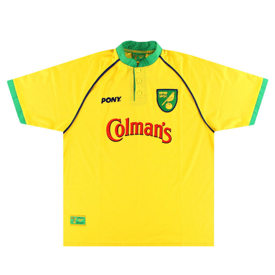 Camiseta del Norwich City Pony Local 1997-99 Talla XXL