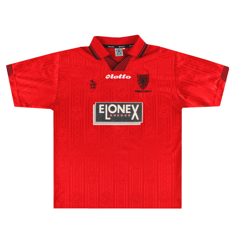 Camiseta Visitante Wimbledon Lotto 1997-99 L