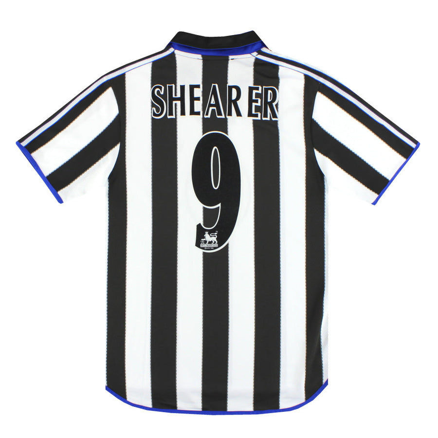 1999-00 Camiseta Newcastle adidas Home Shearer #9 *Impecable* L