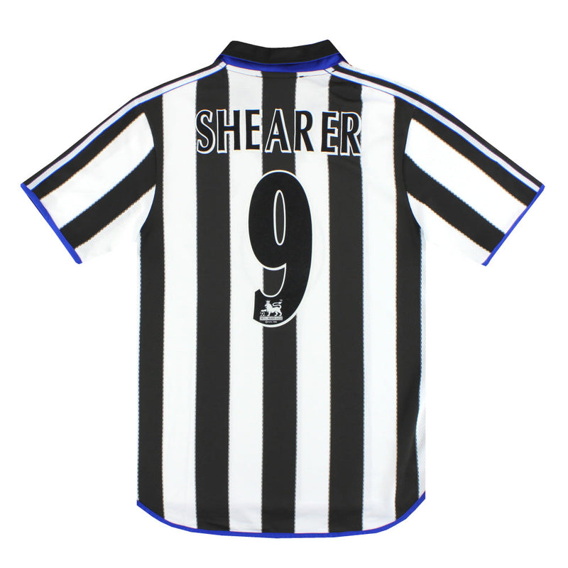 1999-00 Newcastle adidas Home Shirt Shearer #9 *Mint* L