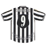 1997-99 Newcastle adidas Camiseta de local Shearer #9 *Perfecta* L