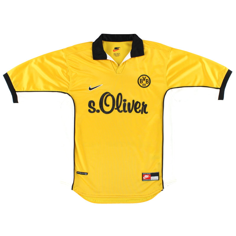 Camiseta Nike Borussia Dortmund de Local 1998-00 Talla XL.Niños
