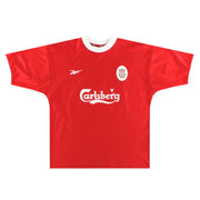1998-00 Liverpool Reebok Home Shirt S - Classic Football Kit