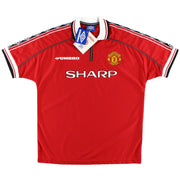 Camiseta Umbro del Manchester United local 1998-00 *con etiquetas* L