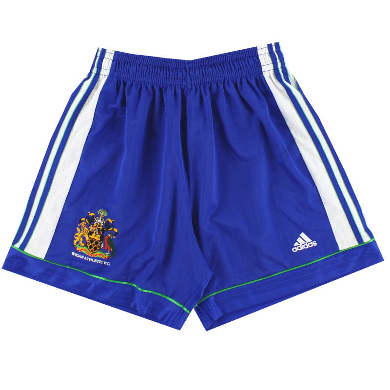 1998-00 Wigan adidas Pantalones Cortos de Local L