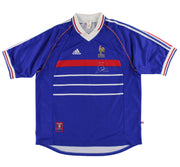 1998-00 France adidas 'Pour Toi Zinedine Zidane' Home Shirt XL