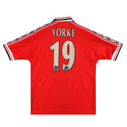 Camiseta Umbro del Manchester United de local 1998-00 Yorke #19 M