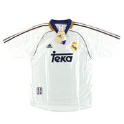 1998-00 Real Madrid adidas Camiseta Local *con etiquetas* M