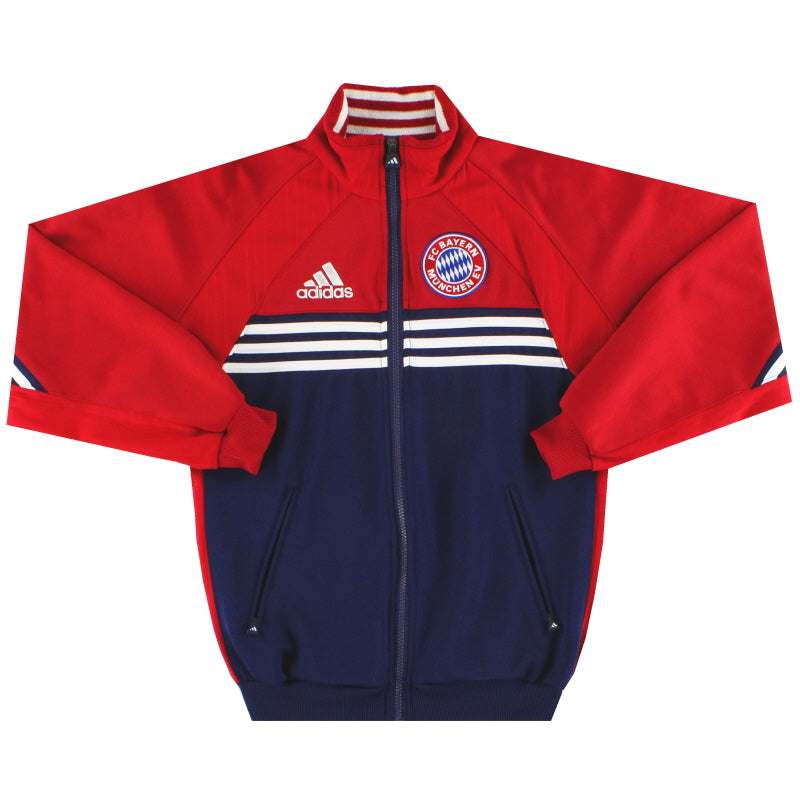 Chaqueta de chándal adidas del Bayern de Múnich 1998-99, talla XL de niño.